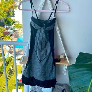 Sexy Marciano by Guess black and denim mini with stretch